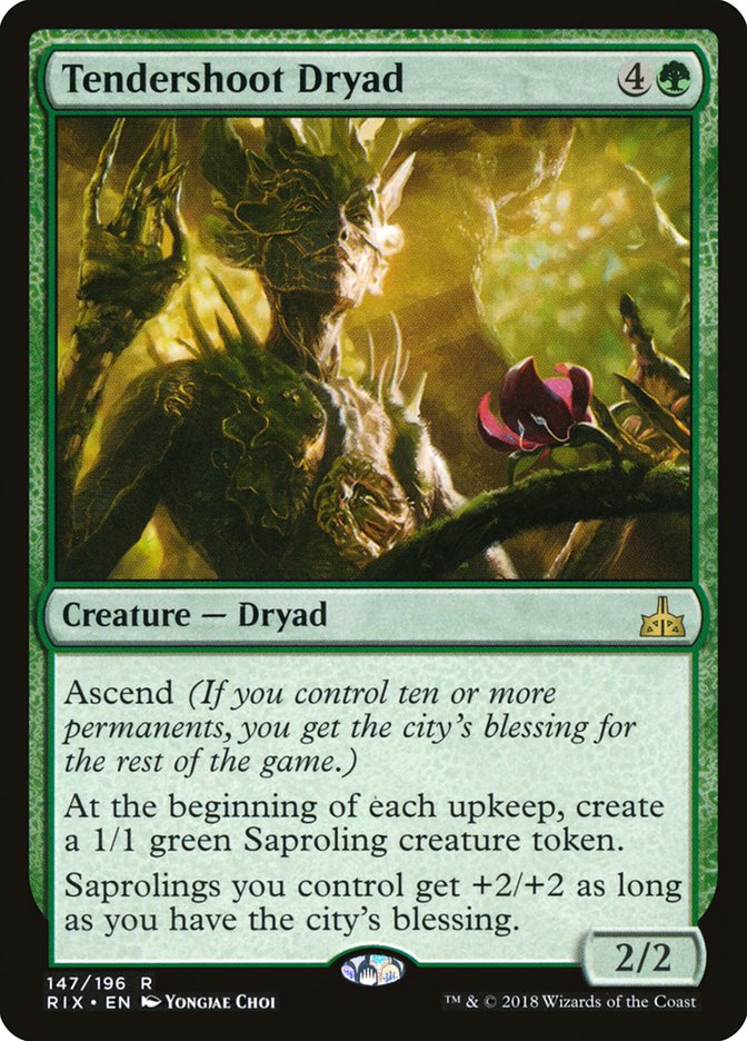 Tendershoot Dryad [Rivals of Ixalan] | GrognardGamesBatavia