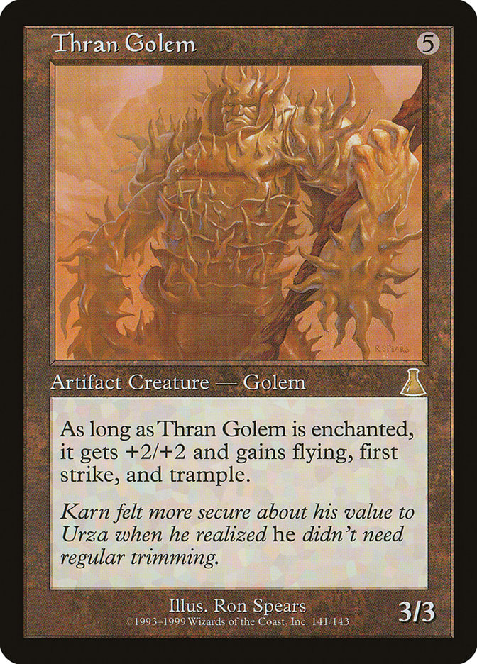 Thran Golem [Urza's Destiny] | GrognardGamesBatavia