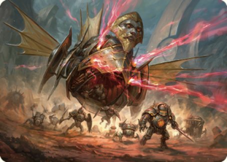 Liberator, Urza's Battlethopter Art Card [The Brothers' War Art Series] | GrognardGamesBatavia