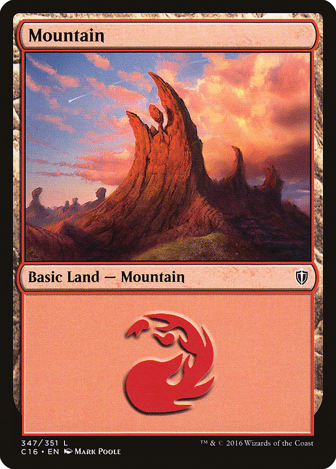 Mountain (347) [Commander 2016] | GrognardGamesBatavia