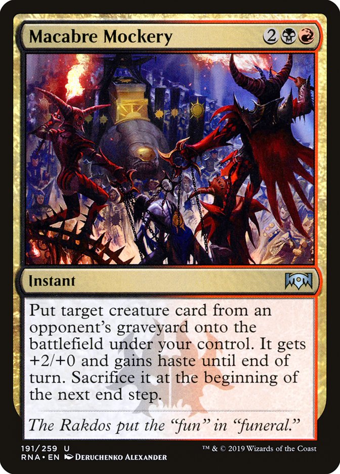 Macabre Mockery [Ravnica Allegiance] | GrognardGamesBatavia