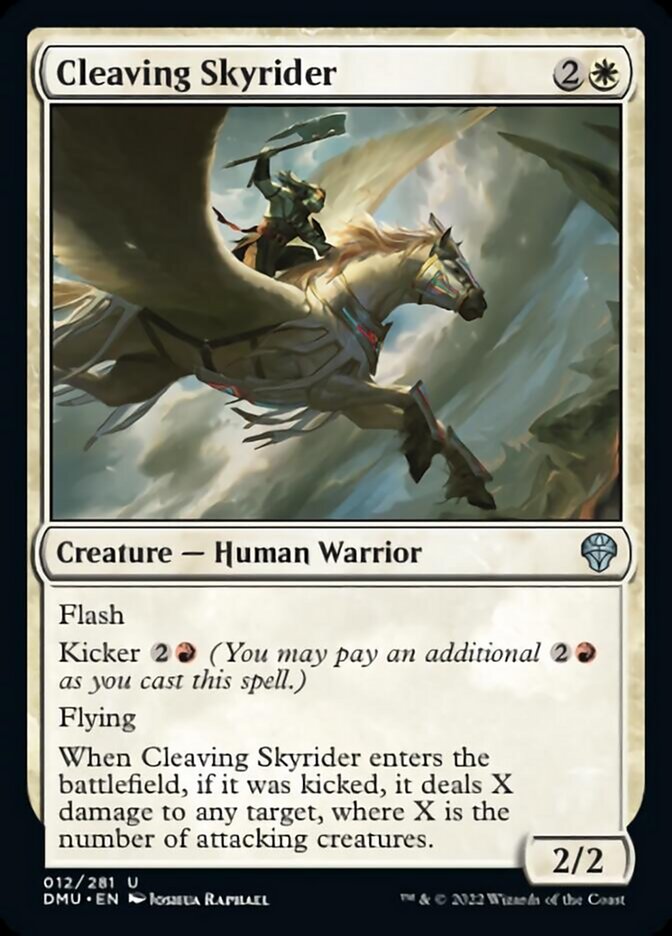 Cleaving Skyrider [Dominaria United] | GrognardGamesBatavia