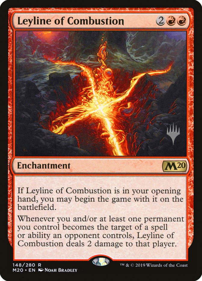 Leyline of Combustion (Promo Pack) [Core Set 2020 Promos] | GrognardGamesBatavia