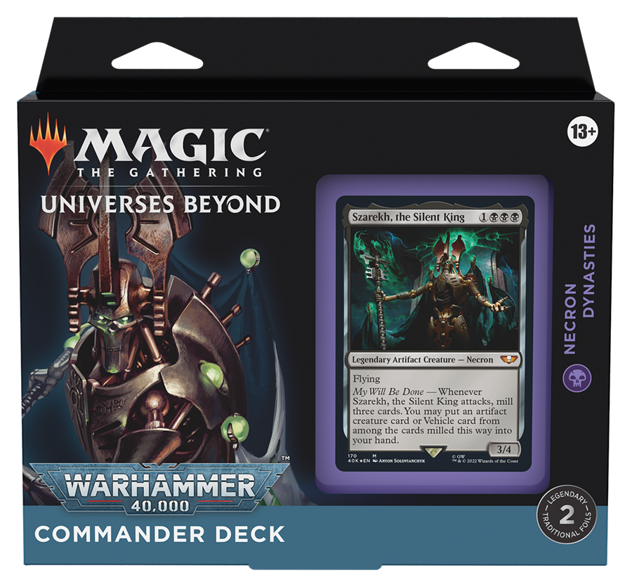 Warhammer 40,000 - Commander Deck (Necron Dynasties) | GrognardGamesBatavia