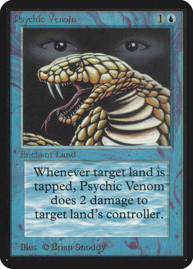 Psychic Venom [Alpha Edition] | GrognardGamesBatavia