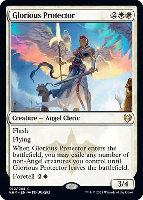 Glorious Protector (Promo Pack) [Kaldheim Promos] | GrognardGamesBatavia