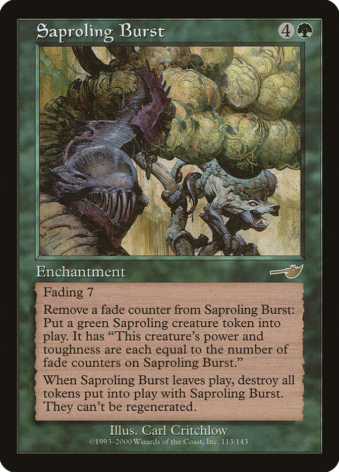 Saproling Burst [Nemesis] | GrognardGamesBatavia