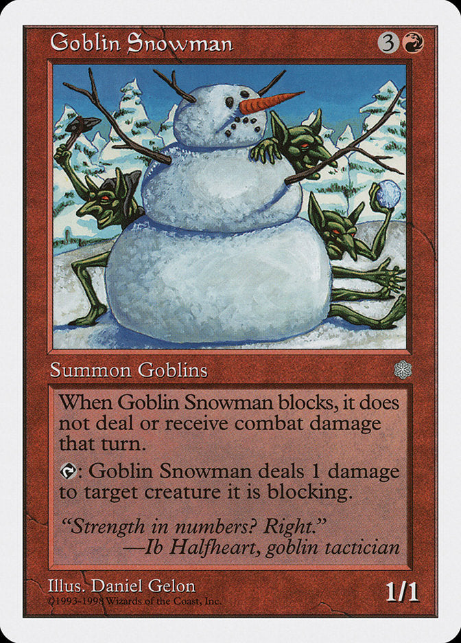 Goblin Snowman [Anthologies] | GrognardGamesBatavia