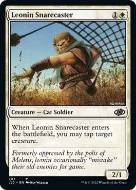 Leonin Snarecaster [Jumpstart 2022] | GrognardGamesBatavia