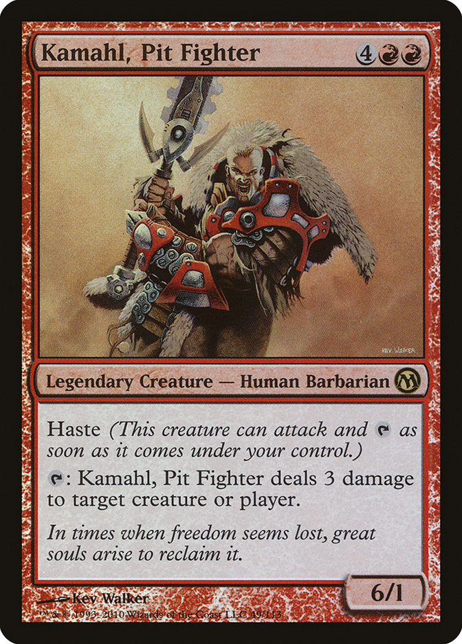 Kamahl, Pit Fighter [Duels of the Planeswalkers] | GrognardGamesBatavia