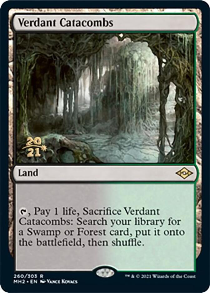 Verdant Catacombs [Modern Horizons 2 Prerelease Promos] | GrognardGamesBatavia