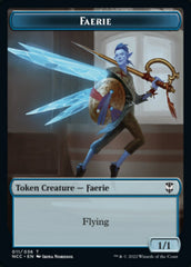 Faerie // Rogue Double-Sided Token [Streets of New Capenna Commander Tokens] | GrognardGamesBatavia