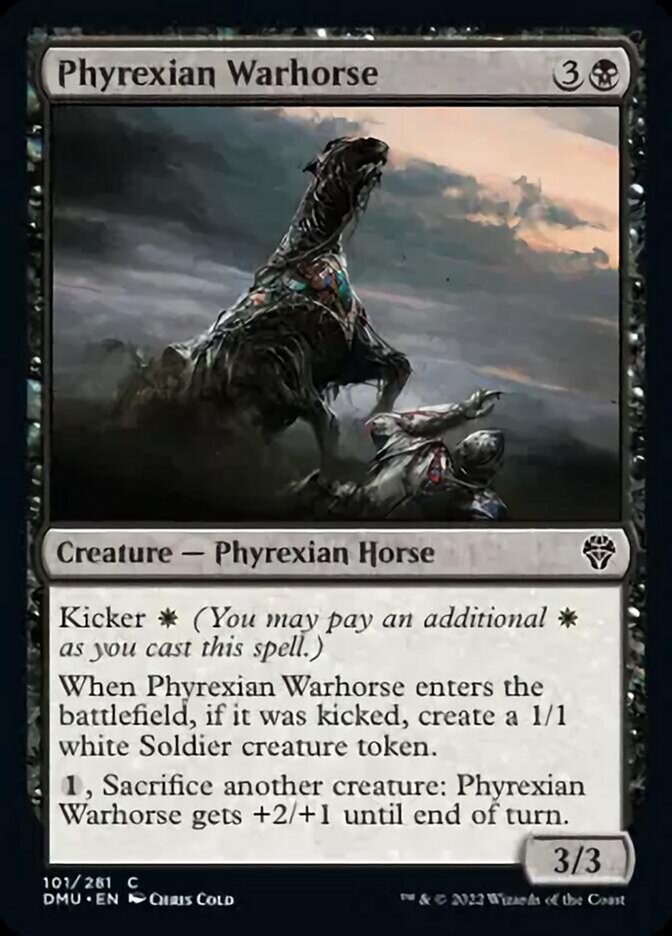 Phyrexian Warhorse [Dominaria United] | GrognardGamesBatavia