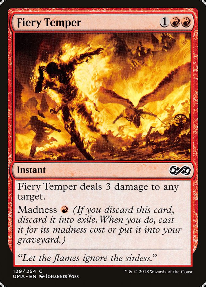 Fiery Temper [Ultimate Masters] | GrognardGamesBatavia