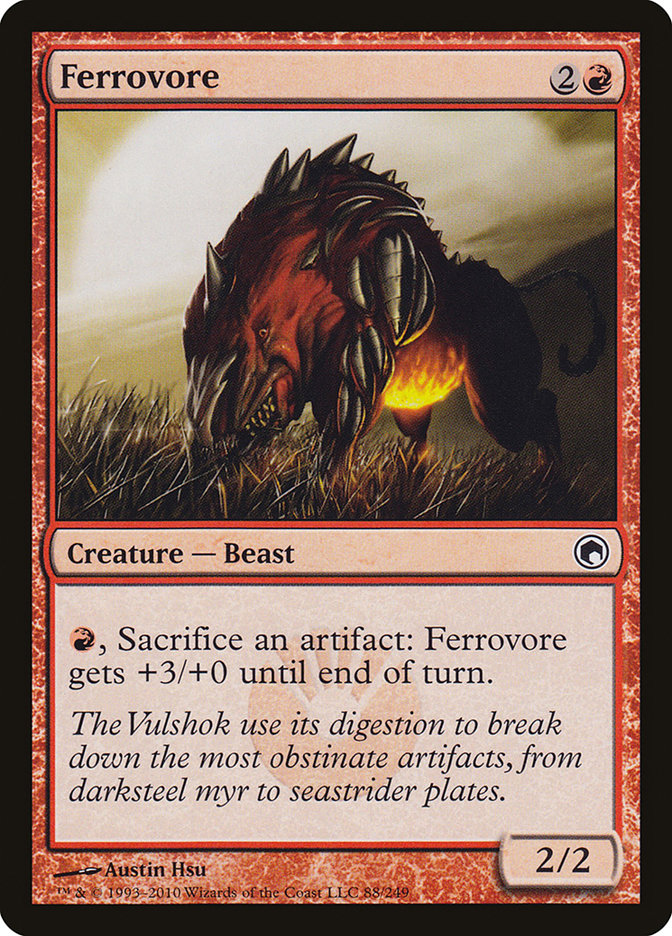 Ferrovore [Scars of Mirrodin] | GrognardGamesBatavia