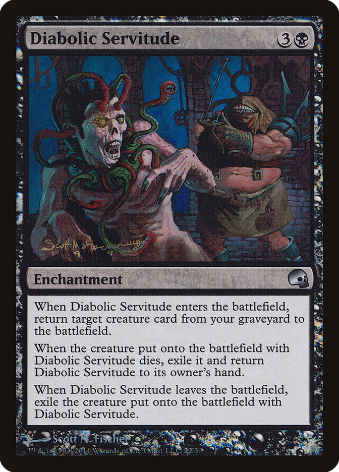 Diabolic Servitude [Premium Deck Series: Graveborn] | GrognardGamesBatavia