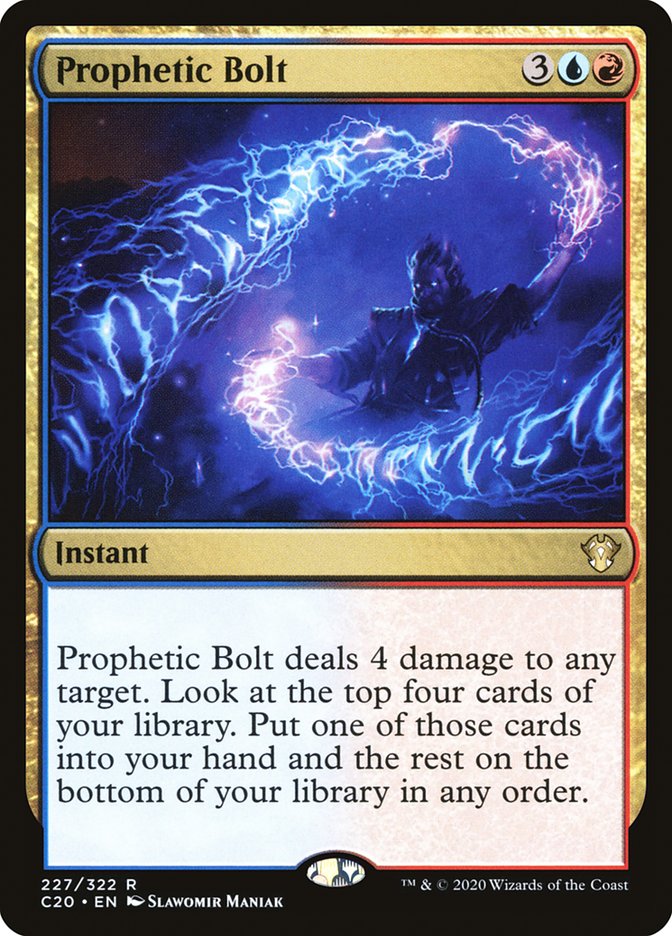 Prophetic Bolt [Commander 2020] | GrognardGamesBatavia