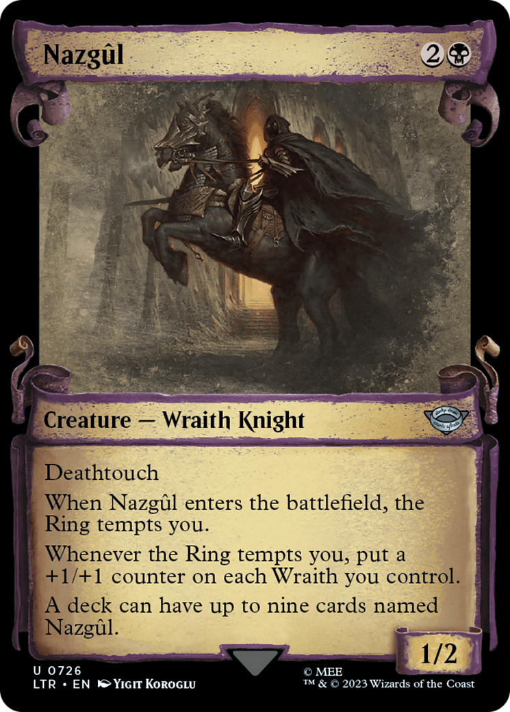 Nazgul (0726) [The Lord of the Rings: Tales of Middle-Earth Showcase Scrolls] | GrognardGamesBatavia