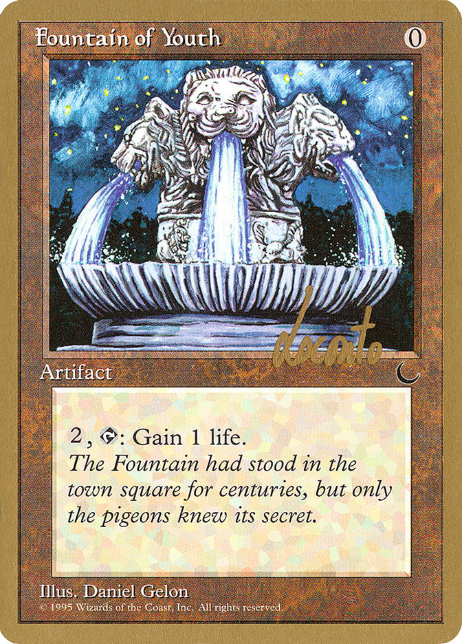 Fountain of Youth (Michael Loconto) [Pro Tour Collector Set] | GrognardGamesBatavia