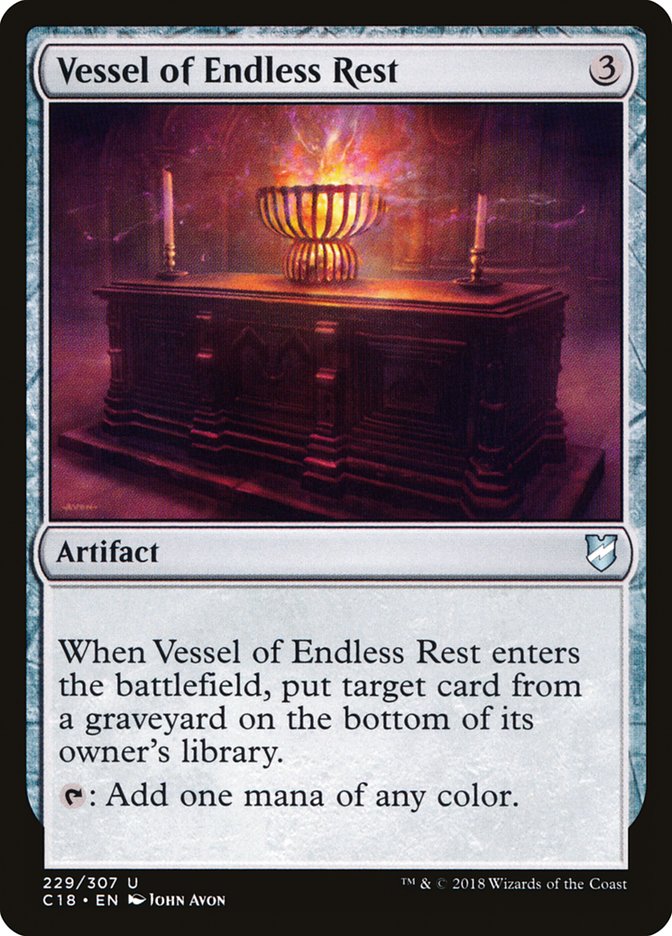 Vessel of Endless Rest [Commander 2018] | GrognardGamesBatavia