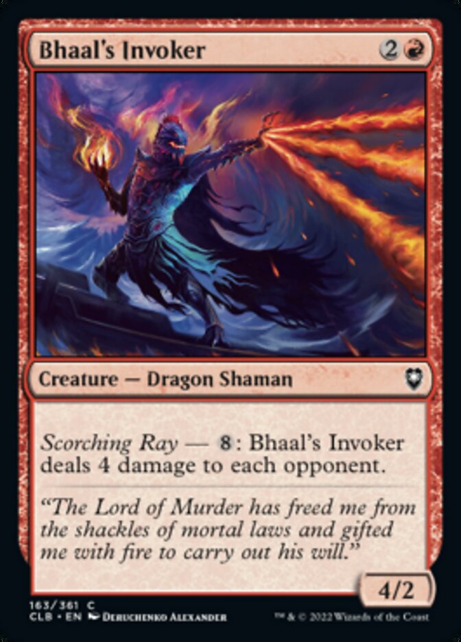 Bhaal's Invoker [Commander Legends: Battle for Baldur's Gate] | GrognardGamesBatavia