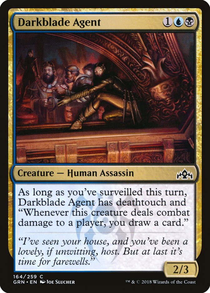 Darkblade Agent [Guilds of Ravnica] | GrognardGamesBatavia