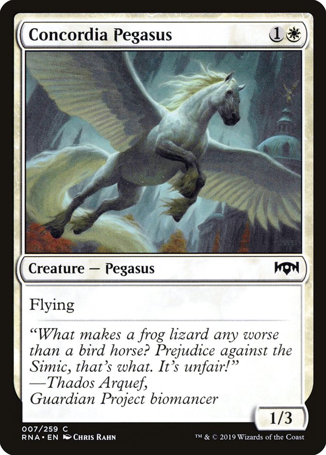 Concordia Pegasus [Ravnica Allegiance] | GrognardGamesBatavia