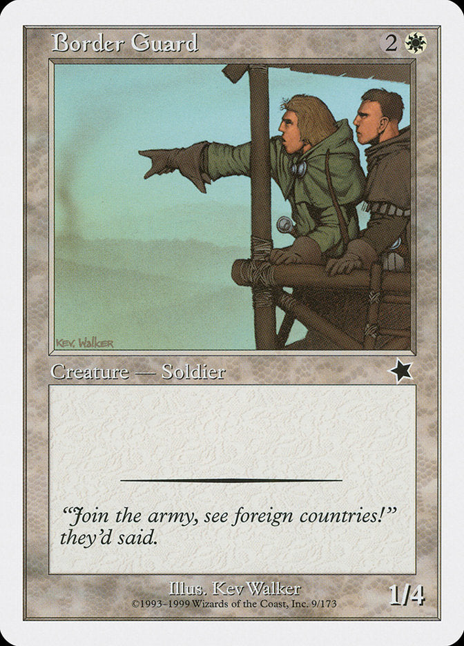 Border Guard [Starter 1999] | GrognardGamesBatavia