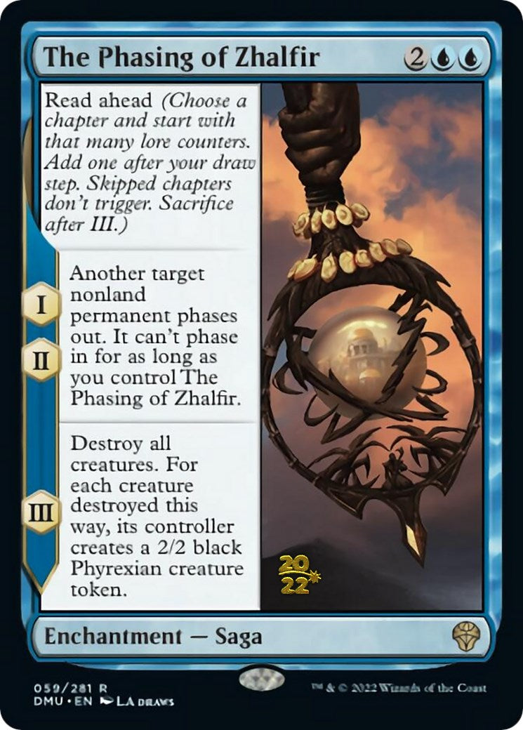 The Phasing of Zhalfir [Dominaria United Prerelease Promos] | GrognardGamesBatavia