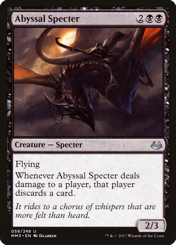 Abyssal Specter [Modern Masters 2017] | GrognardGamesBatavia
