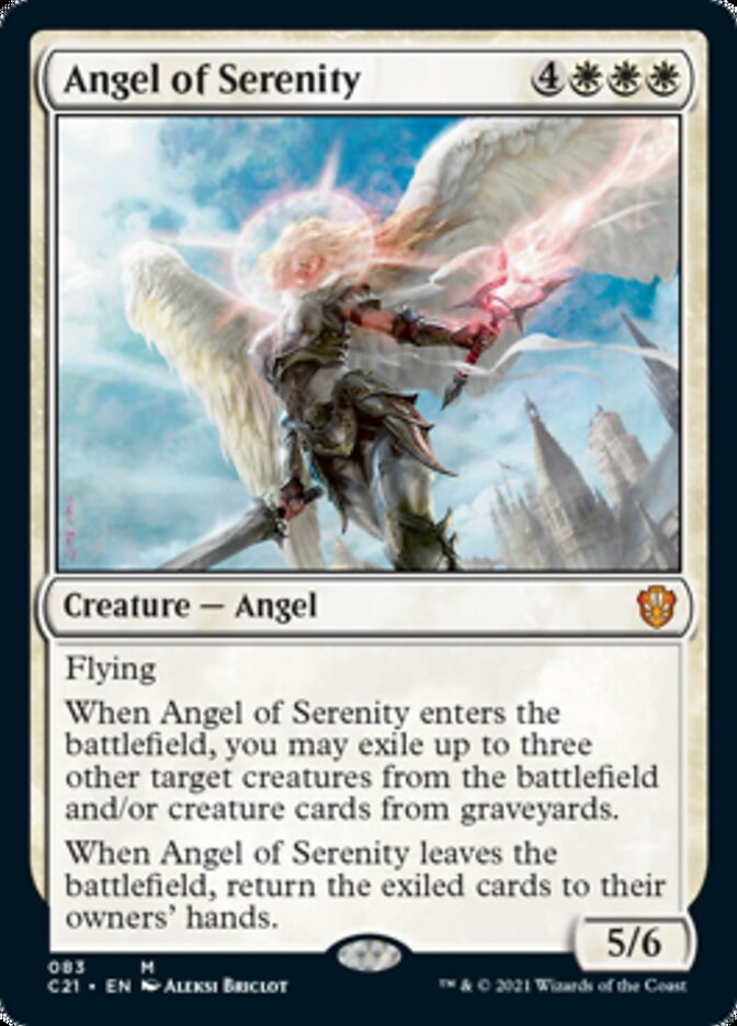 Angel of Serenity [Commander 2021] | GrognardGamesBatavia