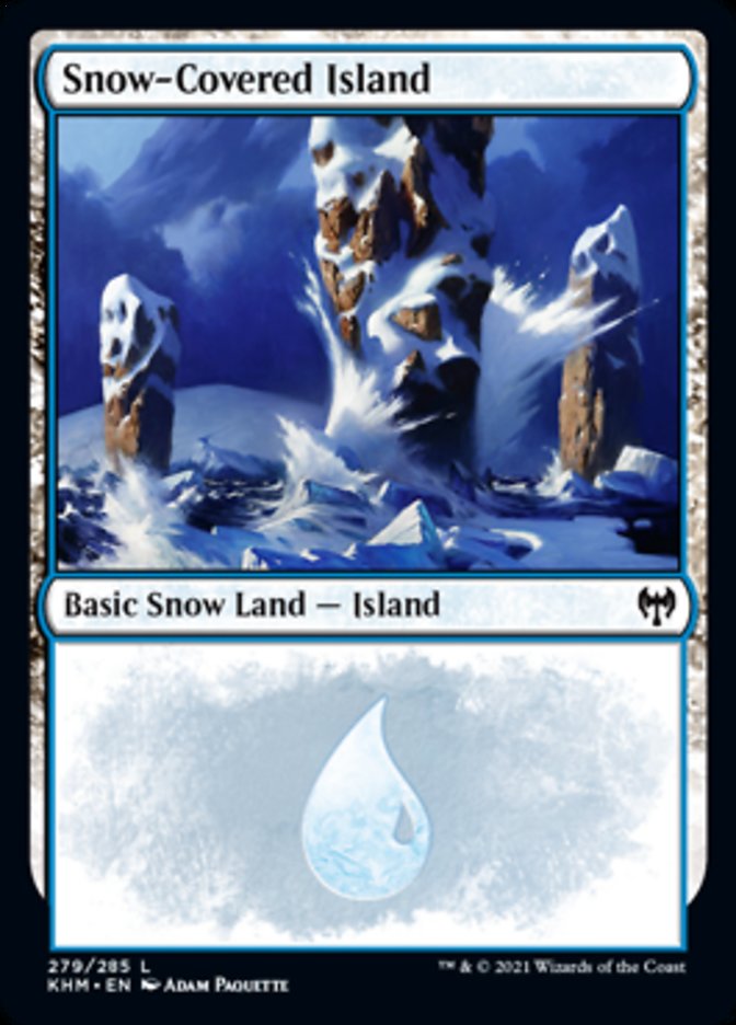 Snow-Covered Island (279) [Kaldheim] | GrognardGamesBatavia