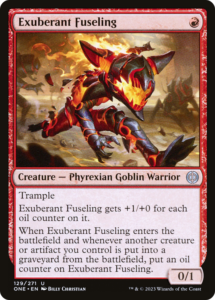 Exuberant Fuseling [Phyrexia: All Will Be One] | GrognardGamesBatavia