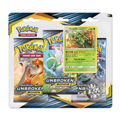 Sun & Moon: Unbroken Bonds - 3-Pack Blister (Sceptile) | GrognardGamesBatavia