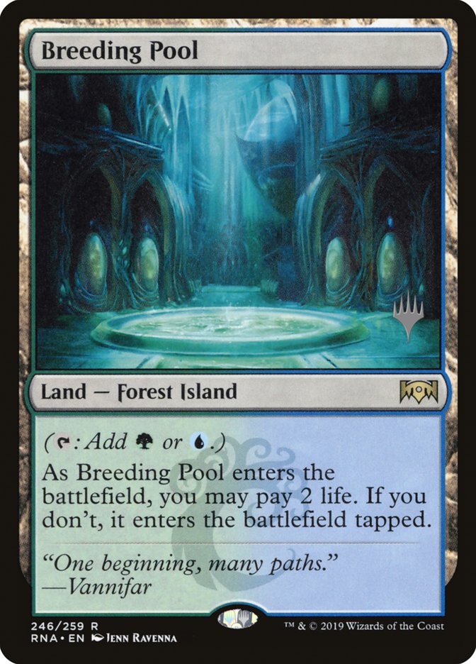 Breeding Pool (Promo Pack) [Ravnica Allegiance Promos] | GrognardGamesBatavia