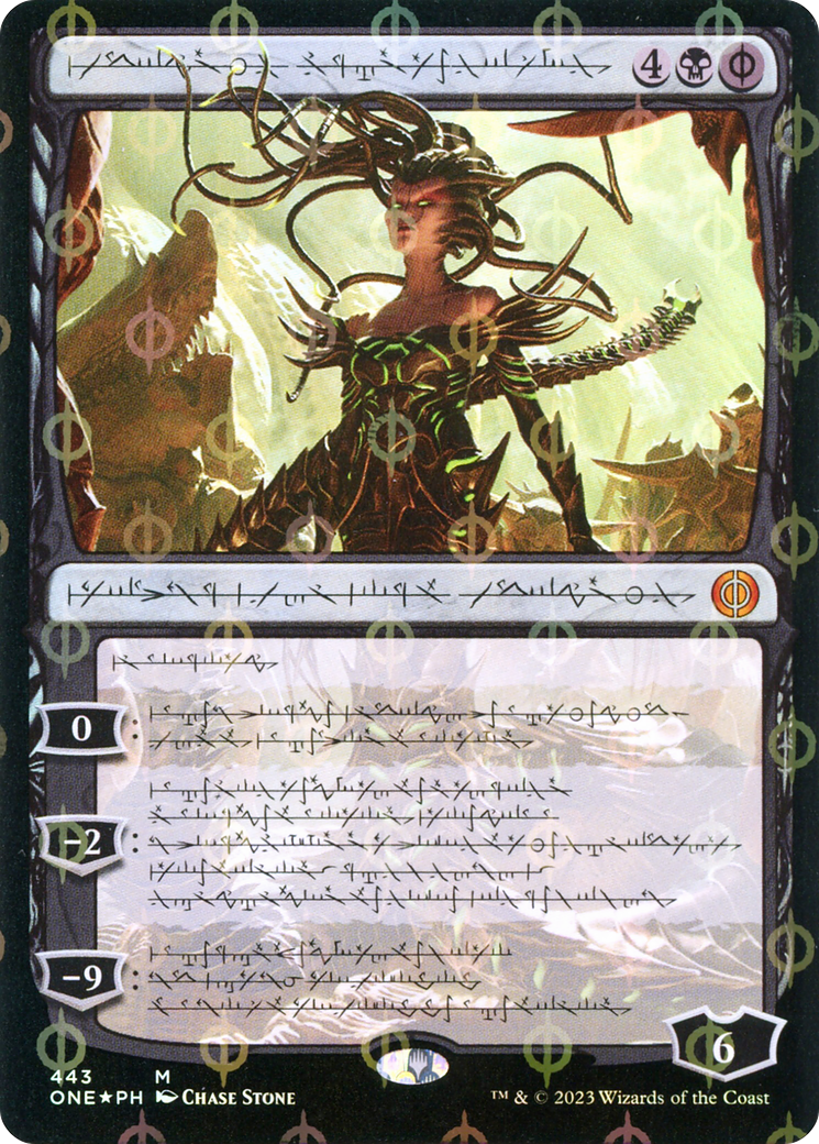 Vraska, Betrayal's Sting (Phyrexian Step-and-Compleat Foil) [Phyrexia: All Will Be One] | GrognardGamesBatavia