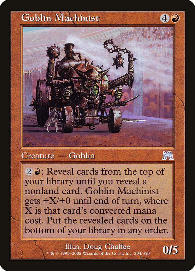 Goblin Machinist [Onslaught] | GrognardGamesBatavia