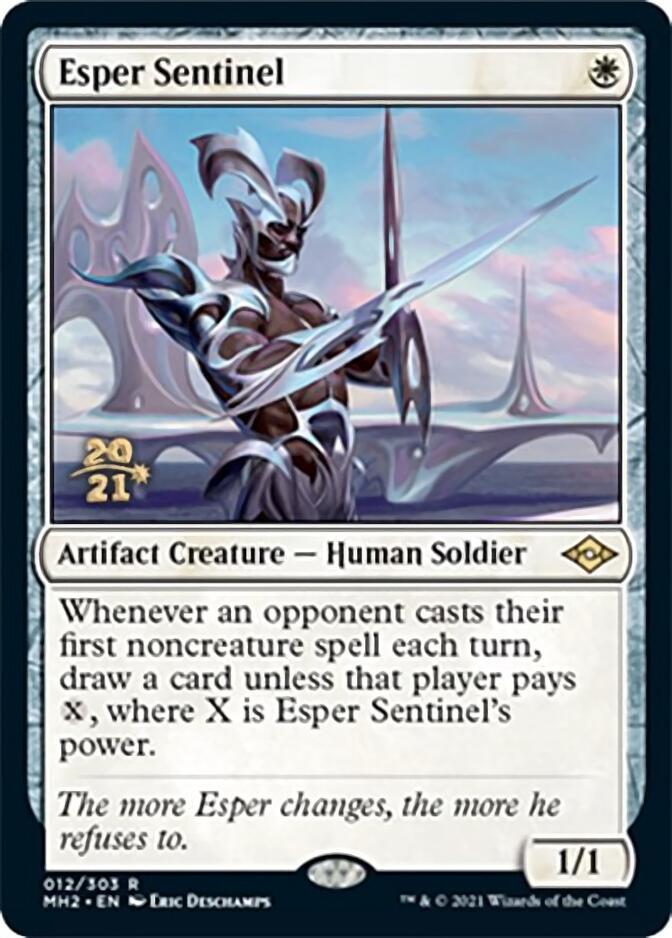 Esper Sentinel [Modern Horizons 2 Prerelease Promos] | GrognardGamesBatavia