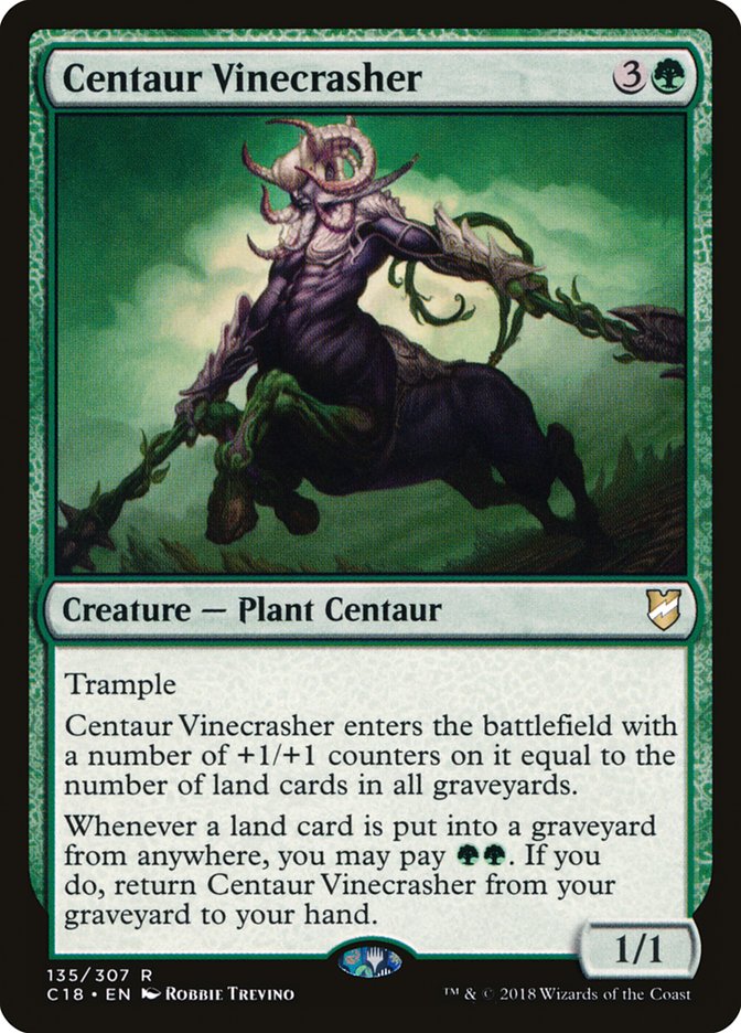 Centaur Vinecrasher [Commander 2018] | GrognardGamesBatavia