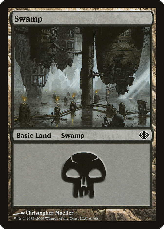 Swamp (61) [Duel Decks: Garruk vs. Liliana] | GrognardGamesBatavia