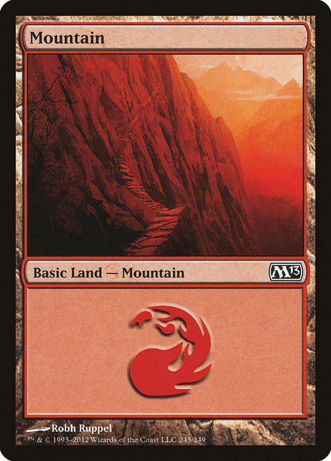 Mountain (245) [Magic 2013] | GrognardGamesBatavia