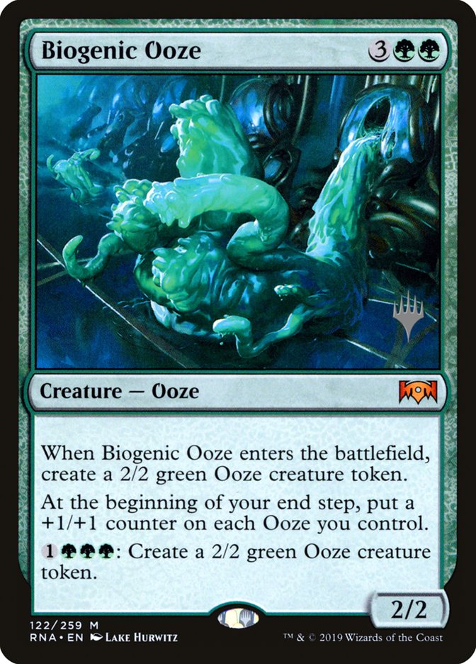 Biogenic Ooze (Promo Pack) [Ravnica Allegiance Promos] | GrognardGamesBatavia