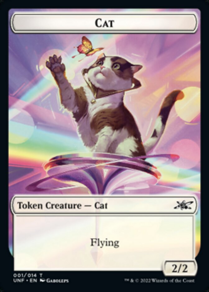 Cat Token [Unfinity Tokens] | GrognardGamesBatavia