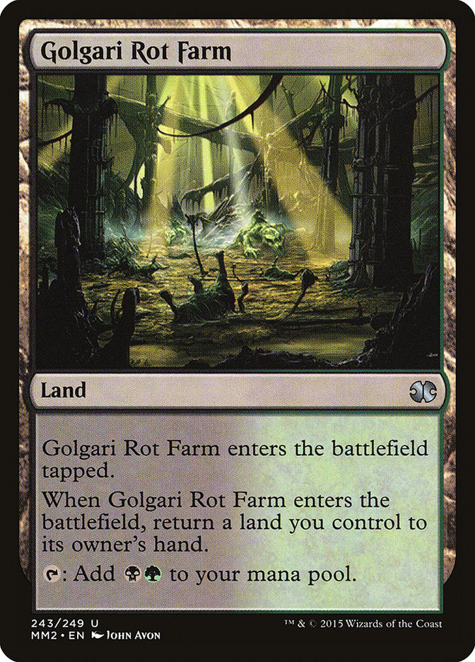 Golgari Rot Farm [Modern Masters 2015] | GrognardGamesBatavia