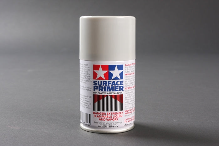 Tamiya Surface primer Grey (100ml) | GrognardGamesBatavia