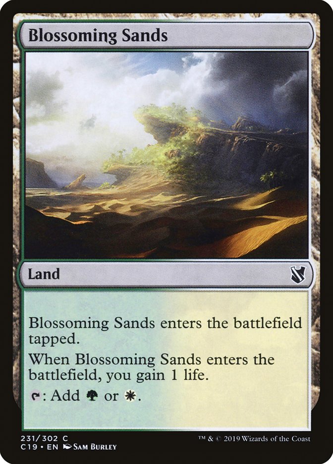 Blossoming Sands [Commander 2019] | GrognardGamesBatavia