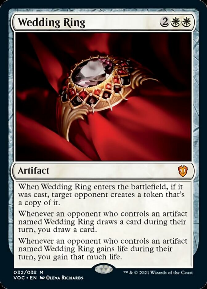 Wedding Ring [Innistrad: Crimson Vow Commander] | GrognardGamesBatavia