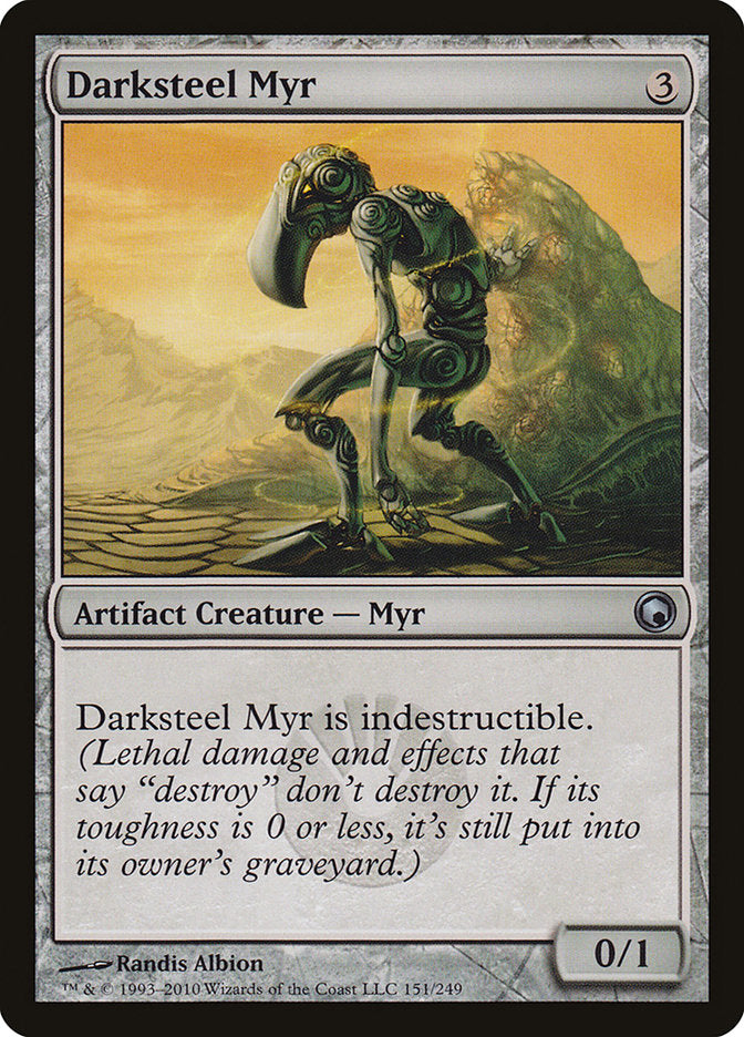 Darksteel Myr [Scars of Mirrodin] | GrognardGamesBatavia