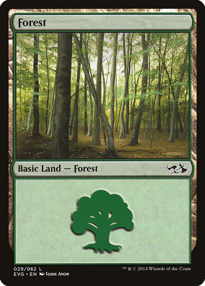 Forest (29) (Elves vs. Goblins) [Duel Decks Anthology] | GrognardGamesBatavia