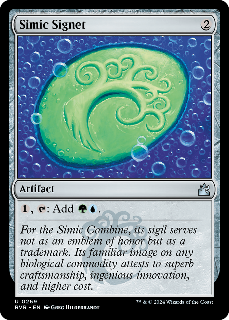 Simic Signet [Ravnica Remastered] | GrognardGamesBatavia